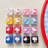 Loose Beads Acrylic And Plasticresin Square Beads With Kitty Cat Print For Diy Handmade Bracelet And Necklace Accessories