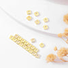 Loose Beads Copper Electroplated Square Spacer Diy Bracelet Necklace Accessories
