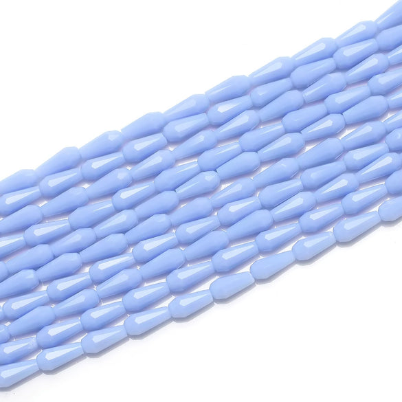 Loose Beads Jewelry Accessories Glass And Colored Glaze Water Drop Beads With Natural And Geometric Style Full Automaton Mill