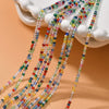 Loose Beads Jewelry Accessories Mini Cut Round Color Crystal Glass Glazed For Diy Ear Jewelry Necklace Bracelet