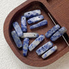 Loose Beads Natural Stone Blue And White Porcelain Crystal Column Asymmetrical Jade Beaded Accessories For Diy Jewelry Bracelet Necklace