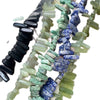 Loose Beads Natural Stone Blue And White Porcelain Crystal Column Asymmetrical Jade Beaded Accessories For Diy Jewelry Bracelet Necklace