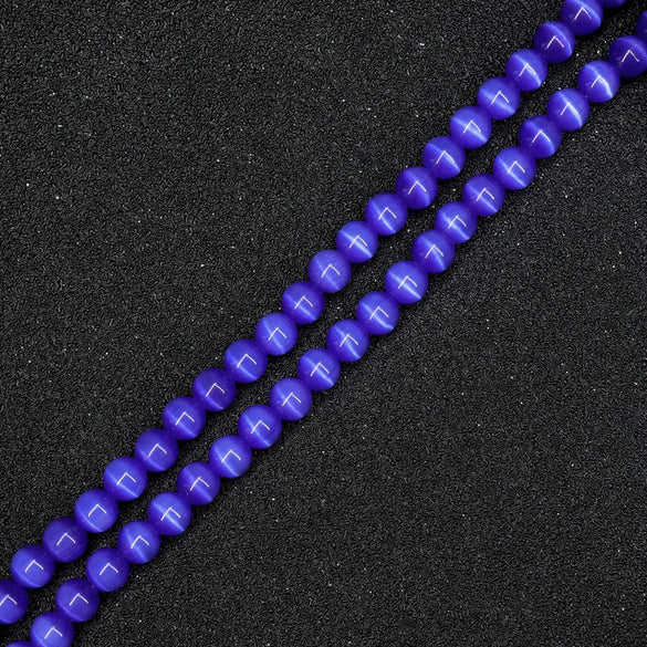 Loose Cat's Eye Beads Natural Style Hand Woven Bracelet Material Antique Accessories