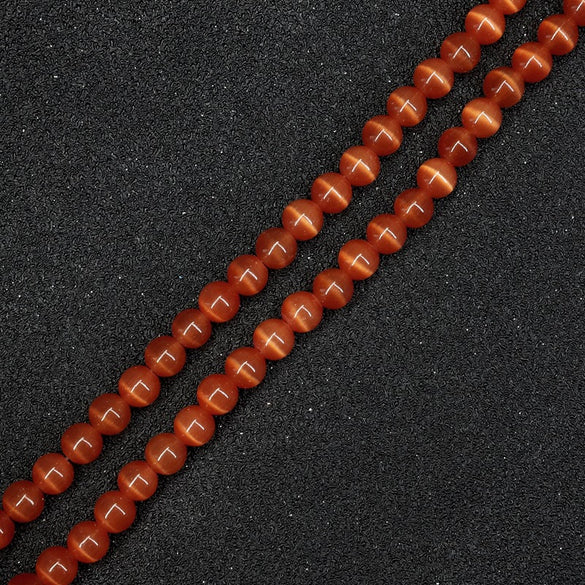 Loose Cat's Eye Beads Natural Style Hand Woven Bracelet Material Antique Accessories