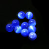 Loose Cat's Eye Beads Natural Style Hand Woven Bracelet Material Antique Accessories