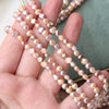 Loose Freshwater Baroque Pearls Candy Color Mixed Two Sided Special Shaped Beads