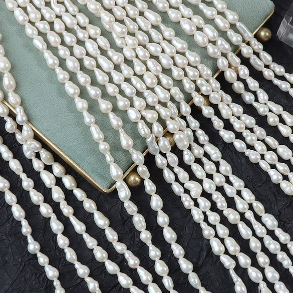 Loose Freshwater Natural Baroque Pearl Beads For Diy