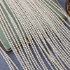 Loose Freshwater Pearl Beads Matte Nearly Round Diy Jewelry Material