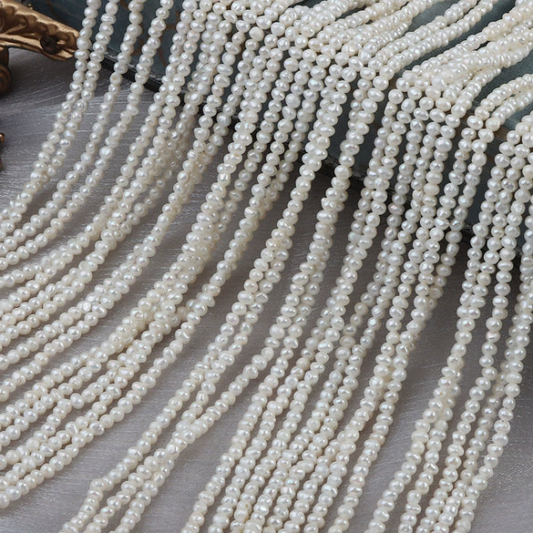Loose Freshwater Pearl Beads Small Punch Style