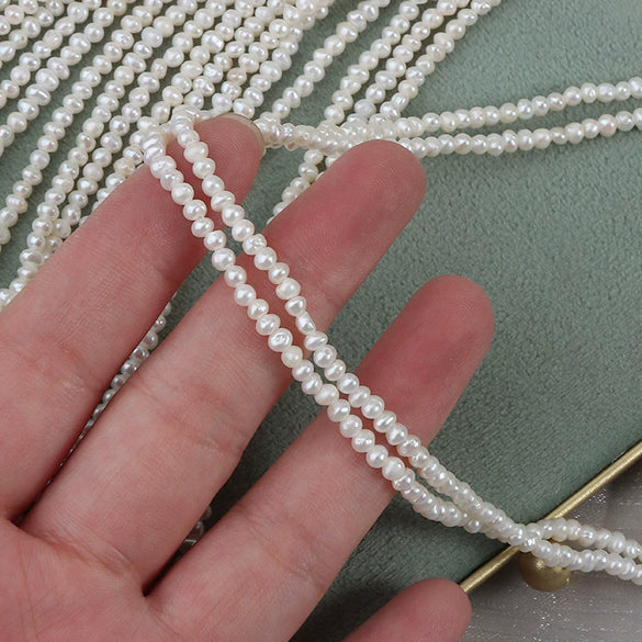 Loose Freshwater Pearl Beads Small Punch Style