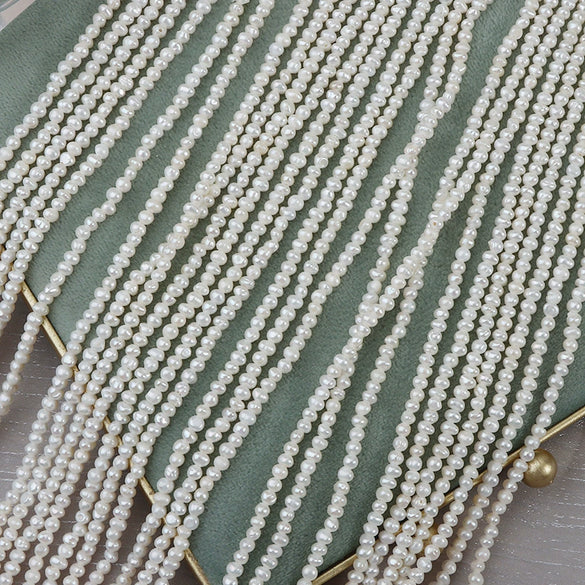 Loose Freshwater Pearl Beads Small Punch Style