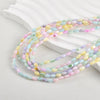 Loose Freshwater Shell Rice Beads Dyeing Handmade Beaded Bracelet Necklace Material Accessories