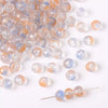 Loose Glass And Glaze Gradient Crystal Cut Wheel Beads Handmade Jewelry For Diy Bracelet And Necklace With Color Plating