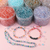 Loose Glass And Glaze Gradient Crystal Cut Wheel Beads Handmade Jewelry For Diy Bracelet And Necklace With Color Plating