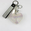 Love Car Keychain Pendant Diamond