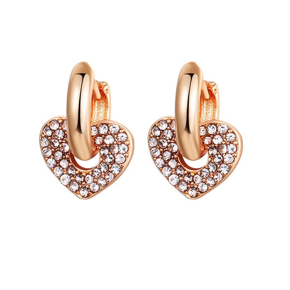 Love Earrings Heart Style