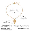 Love Titanium Steel Necklace With Geometric Design Electroplated Light Luxury High End Women's Accessories