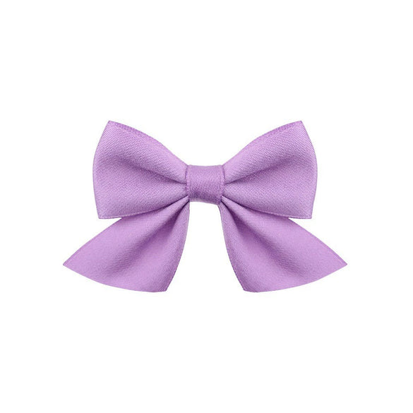 Lovely Handmade Cloth Bow Duckbill Hair Clip Cute Princess Hairpin Small Hair Accessory For Girls Children