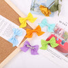 Lovely Handmade Cloth Bow Duckbill Hair Clip Cute Princess Hairpin Small Hair Accessory For Girls Children