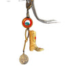 Luggage Accessories Alloy Geometric Heart Water Drop Bell Shaped Electroplated Boots Cow Head Bag Hanging