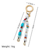 Luggage Accessories Alloy Pendant With Geometric Heart Water Drop Bell Pattern Electroplated Retro Style