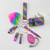 Luggage Accessories Minimalist Rhinestoneencrusted Heart Keychain Pendant Lipstick Bag Wristband Alarm