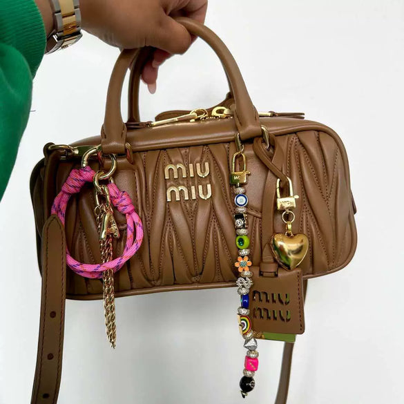 Luggage Buckles Bag Pendants Small Pendants Backpack Accessories Stainless Steel Bubble Letter Light Luxury Electroplated