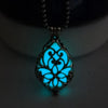 Luminous Cage Pendant Necklace
