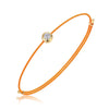 Luminous Red Rope Beaded Moissanite Inlaid 925 Silver Unisex Bracelet