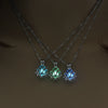 European And American Luminous Simplicity Accessories A Variety Of Popular Fashion All-Match Luminous Hollow Necklace For Women Halloween Ornaments