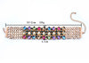 Luxurious Geometric Alloy Inlay Artificial Crystal Rhinestones Women's Choker