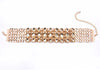 Luxurious Geometric Alloy Inlay Artificial Crystal Rhinestones Women's Choker