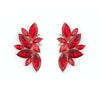 Luxury Alloy Drop Shape Dangle Earrings With Ab Crystal Inlay For Women Bridal Gem Style Earrings