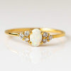 Luxury Eggshaped Horse Eye Diamondencrusted S925 Sterling Silver Engagement Ring With Set With Precious Stones Geometric Style
