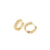 Luxury Metal S925 Sterling Silver Geometric Style Electroplated Casual Earrings