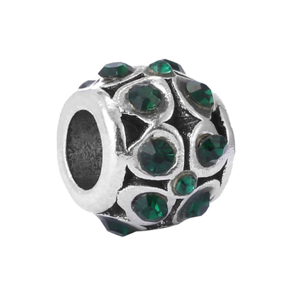 Luxury Silver Plated Beaded Bracelet Accessories With Metal Material Electroplating Process And Totem Pattern
