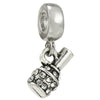Luxury Silver Plated Beaded Bracelet Accessories With Metal Material Electroplating Process And Totem Pattern