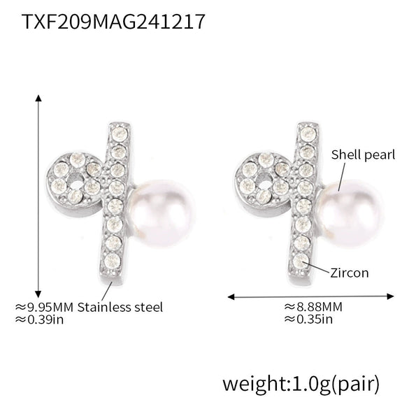 Luxury 316L Stainless Steel Cnc Zircon Bead Jewelry Set With Constellation Symbol Electroplated For Women