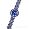 Luxury Women's Diamond Watch Alloy Case Steel Strap Round Dial Quartz
