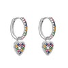 Luxury Zircon Geometric Style Women's Earrings Set