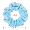 Macaron Velvet Hair Ties Flannel Hair Accessories High Elasticity Minimalist Style Seiko Crafted