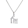 Mama Human Stainless Steel Plating Pendant Necklace