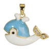 Marine Animal Zodiac Copper Jewelry Accessories Pendant Electroplated