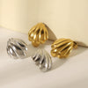Marine Element Geometric Stainless Steel Electroplated Women's Fashion Earrings