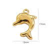 Marine Element Series Stainless Steel Zircon Geometric Pendant Necklace Bracelet Accessories With Vacuum In Furnace Electroplating