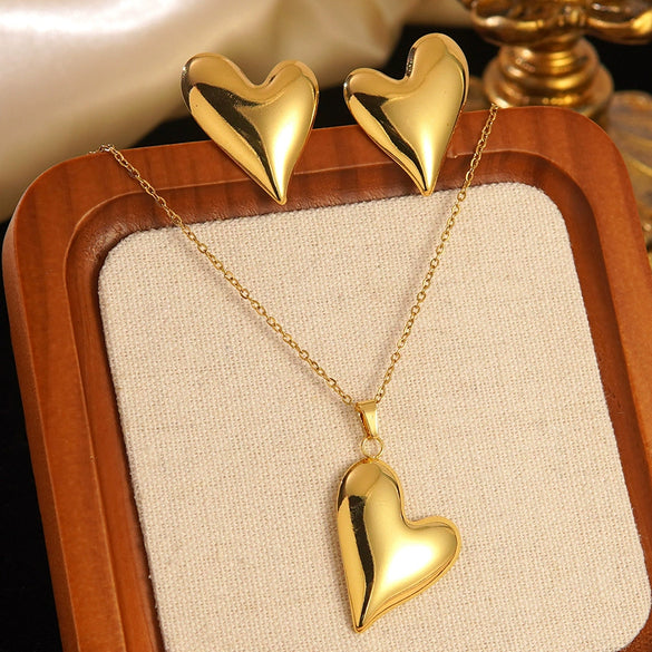 Marine Elements Starfish Conch Bow Jewelry Set