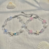 Marine Holiday Starfish Shell Acrylic Geometric Beaded Handmade Women's Bracelet