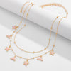 Marine Holiday Wind Starfish Fishtail Waist Chain Sexy Metal Body Chain Copperclad Iron Chain Alloy Dripping Oil