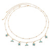 Marine Holiday Wind Starfish Fishtail Waist Chain Sexy Metal Body Chain Copperclad Iron Chain Alloy Dripping Oil
