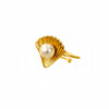 Marine Pearl Stainless Steel Ring Fashionable Luxurious Electroplated Women's